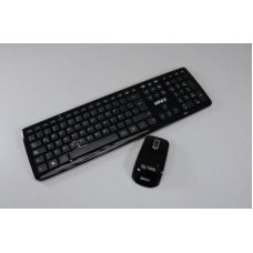 Kit Teclado y Mouse LANIX 15037 , Español, 115 teclas, Negro
